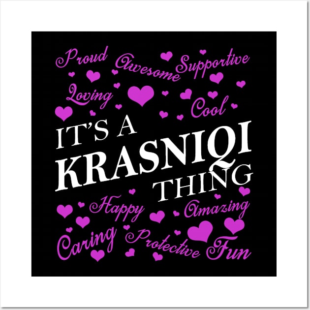 It's a KRASNIQI Thing Wall Art by YadiraKauffmannkq